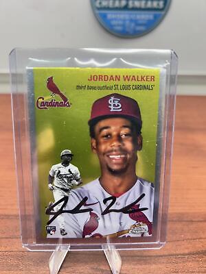 Cheap Sneaks Footwear/Sports Cards Baseball Card 2023 Topps Chrome Platinum Anniversary #250 Jordan Walker
