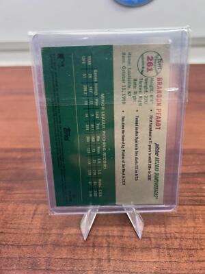 Cheap Sneaks Footwear/Sports Cards Baseball Card 2023 Topps Chrome Platinum Anniversary #261 Brandon Pfaadt