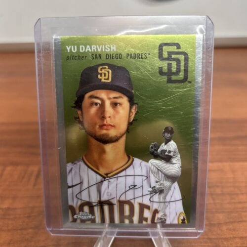 Cheap Sneaks Footwear/Sports Cards Baseball Card 2023 Topps Chrome Platinum Anniversary #320 Yu Darvish San Diego Padre