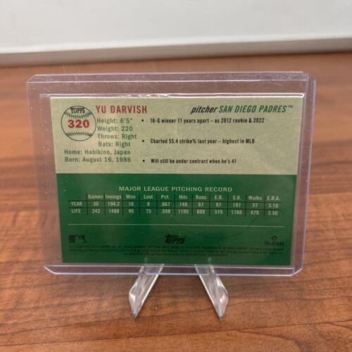 Cheap Sneaks Footwear/Sports Cards Baseball Card 2023 Topps Chrome Platinum Anniversary #320 Yu Darvish San Diego Padre