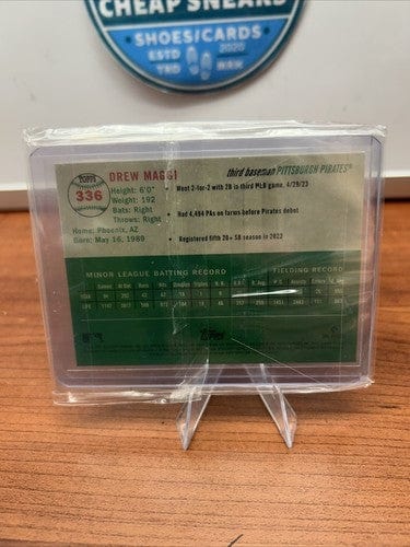 Cheap Sneaks Footwear/Sports Cards Baseball Card 2023 Topps Chrome Platinum Anniversary # 336 Drew Maggi RC