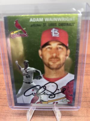 Cheap Sneaks Footwear/Sports Cards Baseball Card 2023 Topps Chrome Platinum Anniversary #392 Adam Wainwright