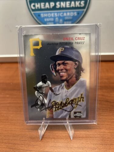 Cheap Sneaks Footwear/Sports Cards Baseball Card 2023 Topps Chrome Platinum Anniversary - #395 Oneil Cruz