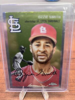 Cheap Sneaks Footwear/Sports Cards Baseball Card 2023 Topps Chrome Platinum Anniversary #413 Ozzie Smith