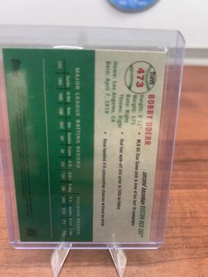Cheap Sneaks Footwear/Sports Cards Baseball Card 2023 Topps Chrome Platinum Anniversary #473 Bobby Doerr