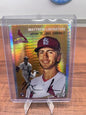 Cheap Sneaks Footwear/Sports Cards Baseball Card 2023 Topps Chrome Platinum Anniversary #87 Matthew Liberatore Prism Re