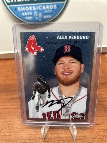 Cheap Sneaks Footwear/Sports Cards Baseball Card 2023 Topps Chrome Platinum Anniversary Alex Verdugo Boston Red Sox #23