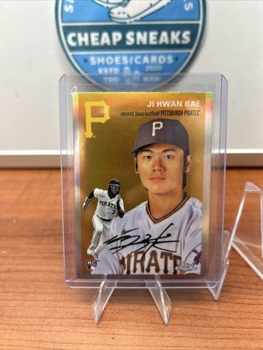 Cheap Sneaks Footwear/Sports Cards Baseball Card 2023 Topps Chrome Platinum Ji Hwan Bae Pittsburgh Pirates Rookie Card