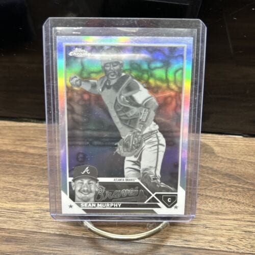 Cheap Sneaks Footwear/Sports Cards Baseball Card 2023 TOPPS CHROME SEAN MURPHY #178 BLACK WHITE NEGATIVE REFRACTOR BRAV