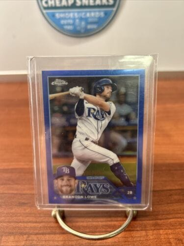 Cheap Sneaks Footwear/Sports Cards Baseball Card 2023 Topps Chrome update Brandon Lowe Blue refractor  #/150 Tampa Bay