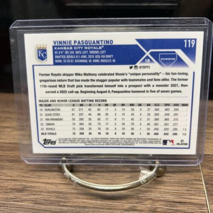 Cheap Sneaks Footwear/Sports Cards Baseball Card 2023 Topps Chrome Vinnie Pasquantino RC Kansas City Royals #119 A587