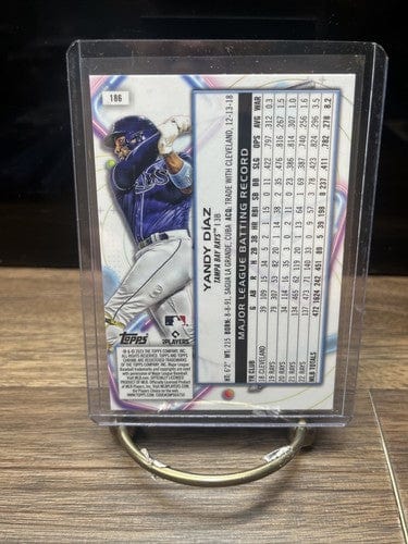 Cheap Sneaks Footwear/Sports Cards Baseball Card 2023 Topps Cosmic Chrome #186 Yandy Diaz Tampa Bay Rays
