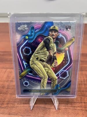 Cheap Sneaks Footwear/Sports Cards Baseball Card 2023 Topps Cosmic Chrome #86 Tommy Henry