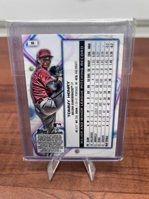 Cheap Sneaks Footwear/Sports Cards Baseball Card 2023 Topps Cosmic Chrome #86 Tommy Henry