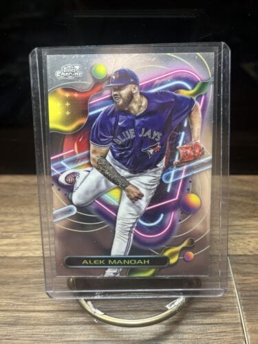Cheap Sneaks Footwear/Sports Cards Baseball Card 2023 Topps Cosmic Chrome Alek Manoah Base Toronto Blue Jays #57