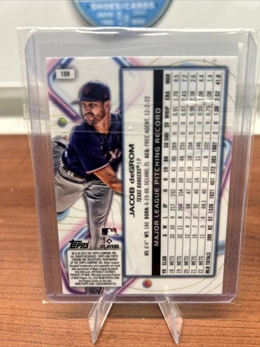 Cheap Sneaks Footwear/Sports Cards Baseball Card 2023 TOPPS COSMIC CHROME JACOB deGROM TEXAS RANGERS
