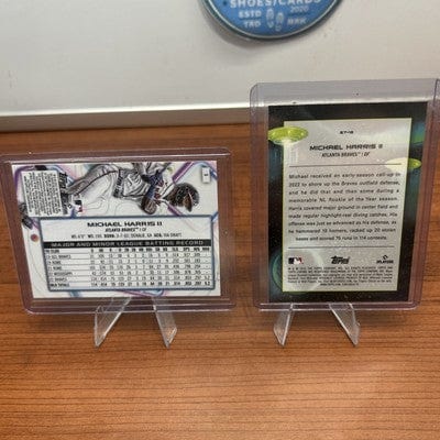 Cheap Sneaks Footwear/Sports Cards Baseball Card 2023 Topps Cosmic Chrome Michael Harris II Extraterrestrial Talent RC