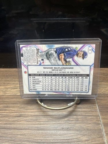 Cheap Sneaks Footwear/Sports Cards Baseball Card 2023 Topps Cosmic Chrome Shane McClanahan #42 Tampa Bay Rays