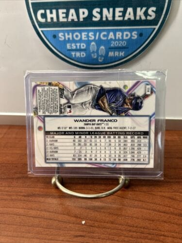 Cheap Sneaks Footwear/Sports Cards Baseball Card 2023 Topps Cosmic Chrome Wander Franco #114 Tampa Bay Rays