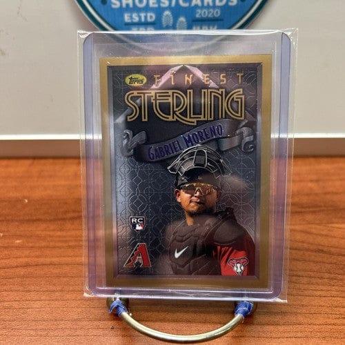 Cheap Sneaks Footwear/Sports Cards Baseball Card 2023 Topps Finest Flashbacks Sterling Gabriel Moreno RC #75 Diamondbac