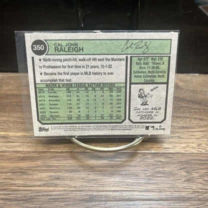 Cheap Sneaks Footwear/Sports Cards Baseball Card 2023 Topps Heritage Baseball # 350 Cal Raleigh