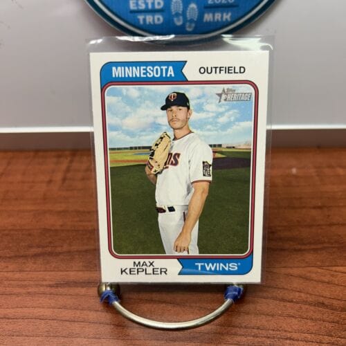 Cheap Sneaks Footwear/Sports Cards Baseball Card 2023 Topps Heritage Max Kepler #217 Minnesota Twins Baseball Card