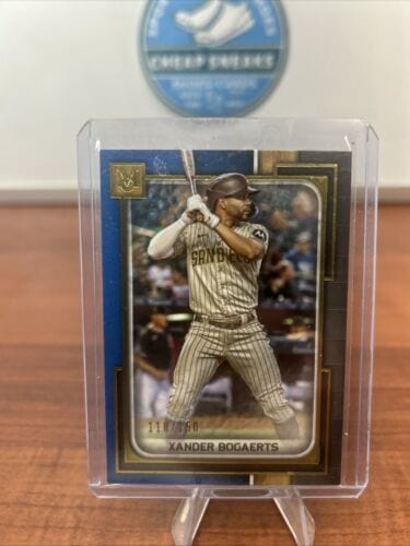 Cheap Sneaks Footwear/Sports Cards Baseball Card 2023 Topps Museum Collection #16 Xander Bogaerts Gold #/150