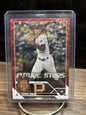 Cheap Sneaks Footwear/Sports Cards Baseball Card 2023 Topps Red Foil Oneil Cruz #285 145/199 Parallel Pirates