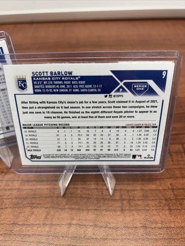 Cheap Sneaks Footwear/Sports Cards Baseball Card 2023 Topps Seres One Kansas City Royals Max Castillo RC #251, Scott Ba