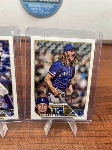 Cheap Sneaks Footwear/Sports Cards Baseball Card 2023 Topps Seres One Kansas City Royals Max Castillo RC #251, Scott Ba