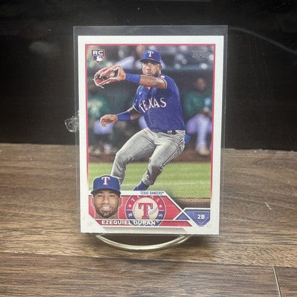 Cheap Sneaks Footwear/Sports Cards Baseball Card 2023 Topps Series 1 1st Edition - #286 Ezequiel Duran (RC)