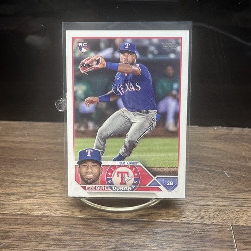 Cheap Sneaks Footwear/Sports Cards Baseball Card 2023 Topps Series 1 1st Edition - #286 Ezequiel Duran (RC)
