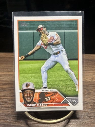 Cheap Sneaks Footwear/Sports Cards Baseball Card 2023 Topps  Series 1 #38 Jorge Mateo Baltimore Orioles SS BaseBall Car