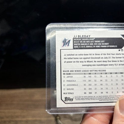 Cheap Sneaks Footwear/Sports Cards Baseball Card 2023 Topps Series 1 Baseball JJ Bleday Rookie Card #205 Miami Marlins,