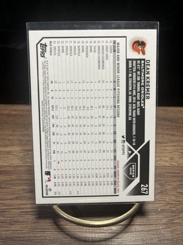 Cheap Sneaks Footwear/Sports Cards Baseball Card 2023 Topps Series 1  Dean Kremer Baltimore Orioles Pitcher #267