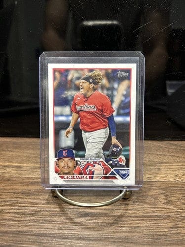 Cheap Sneaks Footwear/Sports Cards Baseball Card 2023 Topps Series 1 JOSH NAYLOR Baseball Card #91 Cleveland Guardians