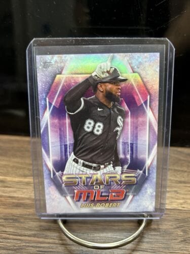 Cheap Sneaks Footwear/Sports Cards Baseball Card 2023 Topps Series 1 Luis Robert #SMLB-6 Stars of MLB Chicago White Sox