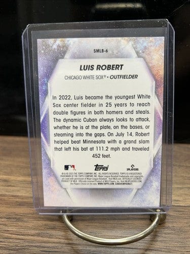 Cheap Sneaks Footwear/Sports Cards Baseball Card 2023 Topps Series 1 Luis Robert #SMLB-6 Stars of MLB Chicago White Sox