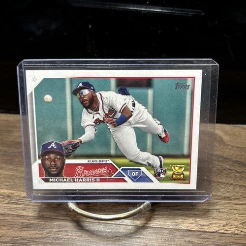 Cheap Sneaks Footwear/Sports Cards Baseball Card 2023 Topps Series 1 Michael Harris II RC #206 Rookie Card Atlanta Brav