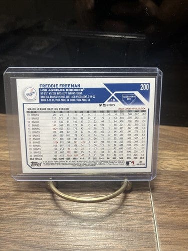 Cheap Sneaks Footwear/Sports Cards Baseball Card 2023 Topps Series 1 Silver Foilboard Freddie Freeman Super Box Dodgers