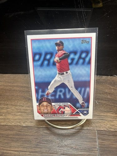 Cheap Sneaks Footwear/Sports Cards Baseball Card 2023 Topps Series 2 # 575 Andres Gimenez Cleveland Guardians