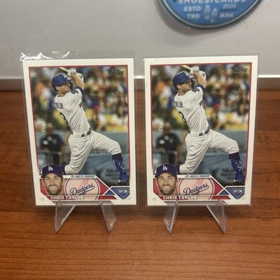 Cheap Sneaks Footwear/Sports Cards Baseball Card 2023 Topps Series 2 Base #562 Chris Taylor Los Angeles Dodgers Basebal