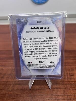 Cheap Sneaks Footwear/Sports Cards Baseball Card 2023 Topps #SMLB-4 Rafael Devers Stars of MLB