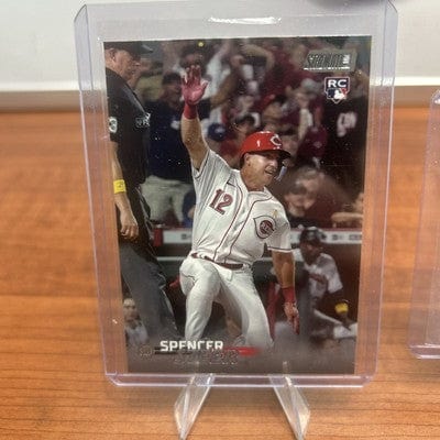 Cheap Sneaks Footwear/Sports Cards Baseball Card 2023 Topps Stadium Club - #213 Spencer Steer (RC)