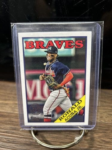 Cheap Sneaks Footwear/Sports Cards Baseball Card 2023 Topps Update Series - 1988 Topps Baseball #88US-6 Atlanta Braves
