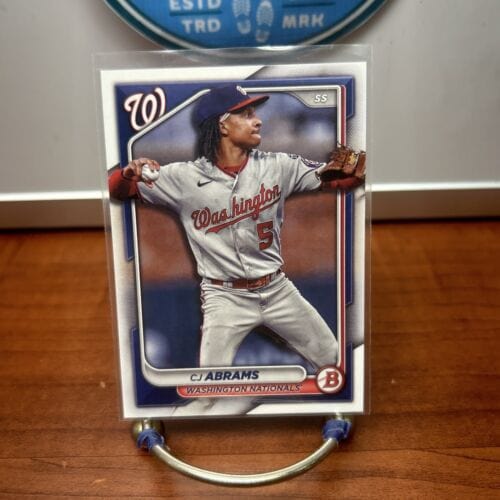 Cheap Sneaks Footwear/Sports Cards Baseball Card 2024 Bowman - #26 C.J. Abrams Washington Nationals