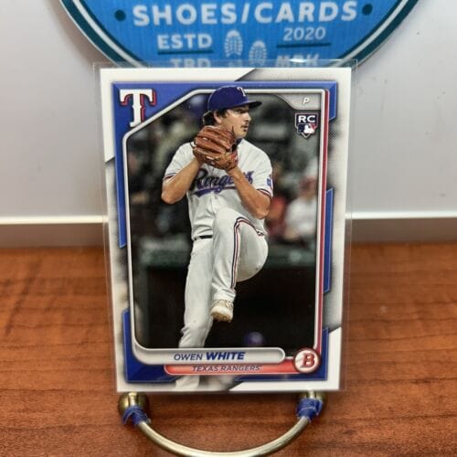 Cheap Sneaks Footwear/Sports Cards Baseball Card 2024 Bowman #57 Owen White  - Texas Rangers