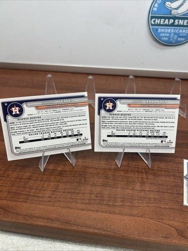 Cheap Sneaks Footwear/Sports Cards Baseball Card 2024 Bowman Base Paper 10 Card Houston Astros Team Set With Bowman 1st