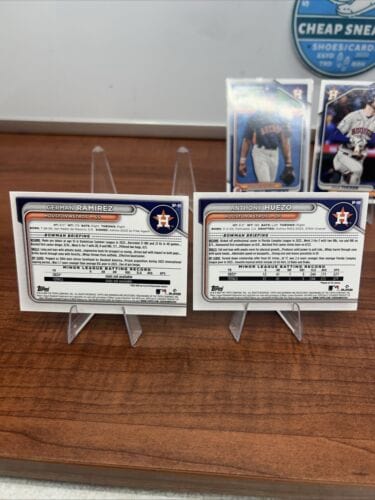 Cheap Sneaks Footwear/Sports Cards Baseball Card 2024 Bowman Base Paper 10 Card Houston Astros Team Set With Bowman 1st