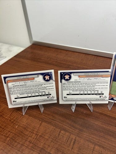 Cheap Sneaks Footwear/Sports Cards Baseball Card 2024 Bowman Base Paper 6 Card Lot Houston Astros
